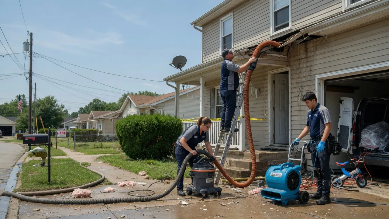 Water Damage Restoration in West Ridge, AR near me